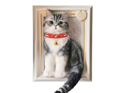 Framed Portrait-Cat