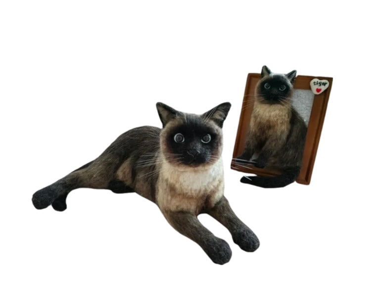 Framed Portrait-Cat