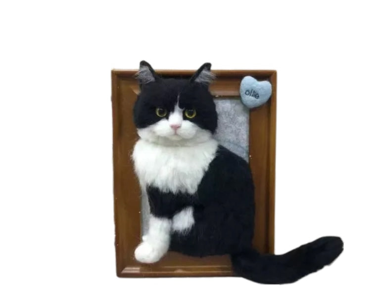 Framed Portrait-Cat